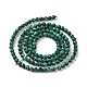 Chapelets de perles en malachite synthétique(G-H273-01B)-3