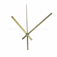 Aluminum Long Shaft Clock  Pointer, Clock Hands for Replacement Clock, Gold, 90~120mm, 3Pcs/set(CLOC-PW0001-12F)