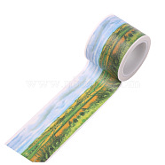 DIY Scrapbook Decorative Paper Tapes, Adhesive Tapes, Colorful, 30mm(DIY-G003-K-03)