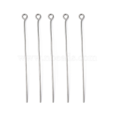 5cm Stainless Steel Color 304 Stainless Steel Eye Pins