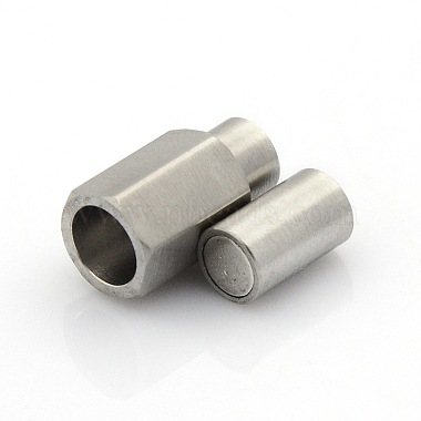 Stainless Steel Color Hexagon Stainless Steel Clasps