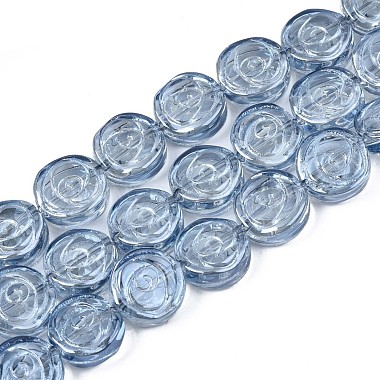 Electroplate Glass Beads Strand(EGLA-S188-19-A01)-1