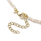 Glass Beads with Pearl Necklaces(NJEW-JN04682-03)-5