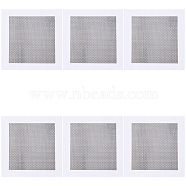 Aluminum Drywall Repair Patches, Furniture Repaired Supplies, White, 200x200x0.8mm(WH-WG86507-02)