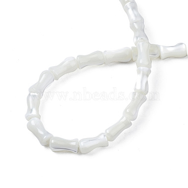 Chapelets de perles de coquille de trochid / trochus coquille(SSHEL-N034-122-B01)-4