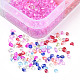 10 Grid Transparent Acrylic Bubble Beads(MACR-N017-03)-2