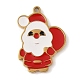 Christmas Theme Ion Plating(IP) 304 Stainless Steel Enamel Pendants(STAS-Z083-07G-08)-1