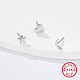 3Pcs 3 Style 925 Sterling Silver Stud Earrings(IL9248-02)-2