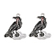 Alloy with Black Enamel Pendants(AL-CBA2919-02P-05)-1