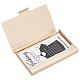 Коробка для хранения визитных карточек из алюминиевого сплава Gorgecraft(AJEW-GF0002-60D)-1