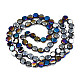 Electroplate Glass Beads Strands(EGLA-N002-27-G03)-2