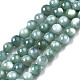 Eau douce naturelle de coquillage perles brins(X-BSHE-T009A-01J)-1
