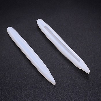 Pens Making Silicone Molds, Resin Casting Molds, White, 145x13x12mm, Inner Diameter: 104x6mm