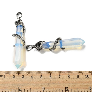 Opalite Pointed Big Pendants(G-F766-07AS-07)-3