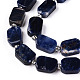 Natural Sodalite Beads Strands(G-T138-09)-3