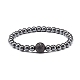Energy Power Cross Beads Stretch Bracelets Set for Men Women(BJEW-JB06891)-4