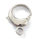304 Stainless Steel Lobster Claw Clasps(STAS-P283-02B-P)-1
