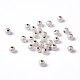6mm Silver Color Plated Brass Textured Beads(X-EC248-S)-4