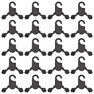 Plastic Pet Hanger, for Pet Clothing Supplies, Black, 150x180x4mm(AJEW-WH0244-13)