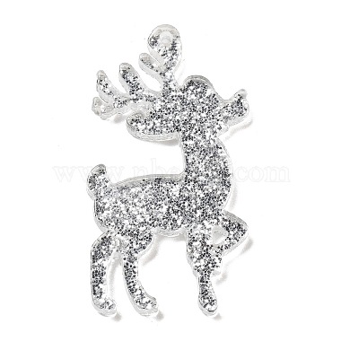 Gray Deer Acrylic Pendants