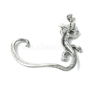 316 Surgical Stainless Steel Cuff Earrings(EJEW-E300-17AS-04)-2