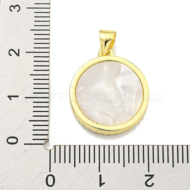 pendentifs en laiton zircon cubique transparent(KK-K354-04G-04)-3