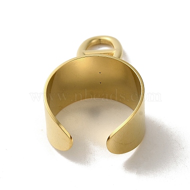 304 Stainless Steel Open Cuff Rings(RJEW-K258-04G)-3