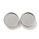 304 Stainless Steel Brooch Base Settings(FIND-D035-04D-P)-1
