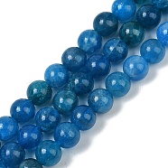 Natural Apatite Beads Strands, Round, 6mm, Hole: 1mm, about 63pcs/strand, 14.96 inch(38cm)(G-D856-01-6mm-01)