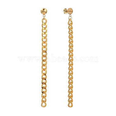 Chain Tassel Earrings(EJEW-JE04253)-2