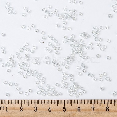 Perles de rocaille en verre rondes(X-SEED-A006-2mm-101)-3