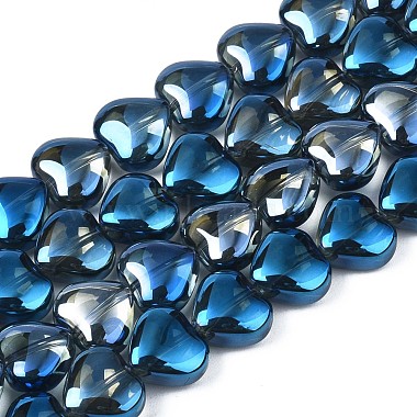 Heart Glass Beads