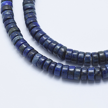 Natural Lapis Lazuli Beads Strands(G-E444-23-6mm)-3