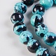 Chapelets de perles en jade blanc océan naturel/pierre de fleur de pluie(G-K254-A03)-3