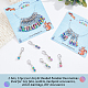 12 pièces de décorations pendantes en perles acryliques(HJEW-PH01527)-4