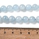 自然なアクアマリンビーズストランド(G-D327-C03-8MM-01A)-7