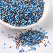 MIYUKI Delica Beads, Cylinder, Japanese Seed Beads, 11/0, (DB2068) Luminous Mix 8, 1.3x1.6mm, Hole: 0.8mm, about 2000pcs/bottle(SEED-JP0008-DB2068)