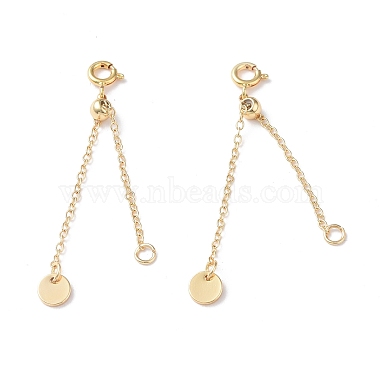 Real 18K Gold Plated Brass Chain Extender