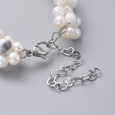Bracelets en perles de howlite naturelles(BJEW-JB04604-03)-3