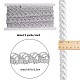 ruban polyester métallisé ondulé(OCOR-WH0077-56A)-2