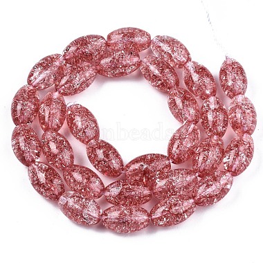 Transparent Crackle Glass Beads Strands(GLAA-S192-B-010H)-2