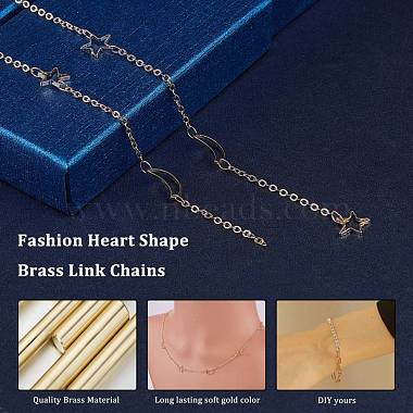 Handmade Brass Link Chains(CHC-F010-01-G-A)-5