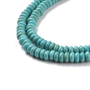 Synthetic Turquoise Bead Strands(G-P286-05-4mm-01)-5