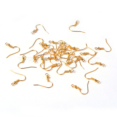Brass Earring Hooks(EC135Y-NFG)-3
