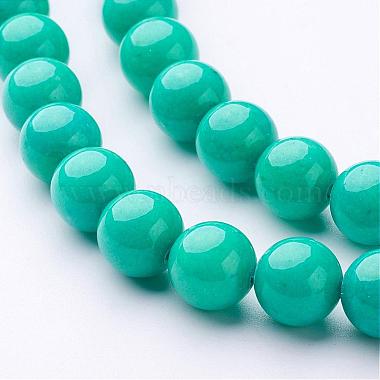 Natural Mashan Jade Round Beads Strands(G-D263-10mm-XS15)-2