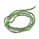 Natural Green Diopside Beads Strands(G-P438-C02-2mm)-2