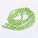 Spray Painted Crackle Glass Beads Strands(CCG-Q001-6mm-11)-2