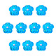 10Pcs Handmade Lampwork Beads(LAMP-TADJ0001-01G)-2