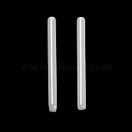 Hypoallergenic Bioceramics Zirconia Ceramic Straight Bar Stud Earrings, Piercing Post Earrings, No Fading and Nickel Free, WhiteSmoke, 9mm, Pin: 0.8mm(AJEW-Z014-05A)