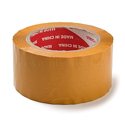 Acrylic Adhesive Packaging Parcel Tape, Carton Sealing Tape, Orange, 50~55x0.1mm, about 110m/roll
(AJEW-NH0001-02B)